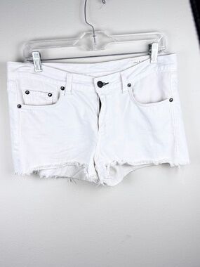 Vintage Rag & Bone /Jean White Cut Off Shorts Size 27